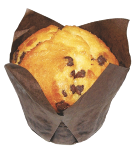Muffin světlý s čokošupinkami